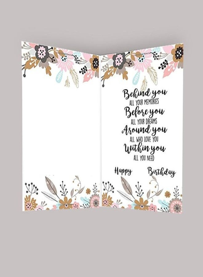 PICKKART Birthday, Anniversary, Holiday Greeting Card, Wishing You the Very Best (HAPPY BIRTHDAY 2) - Image 3